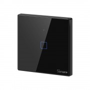 Sonoff T3EU1C-TX touch Wi-Fi wireless wall smart switches RF 433 MHz black (IM190314018)