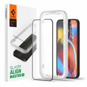 Spigen ALM Glass FC Full Screen Tempered Glass for iPhone 13 mini with frame black