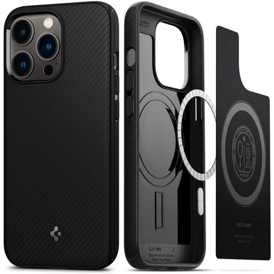 Spigen Core Armor Mag case cover for iPhone 13 Pro MagSafe compatible case black matte