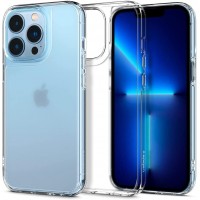 Spigen Quartz Hybrid Case Cover for iPhone 13 Pro Toughened Glass and TPU Armor Case Translucent