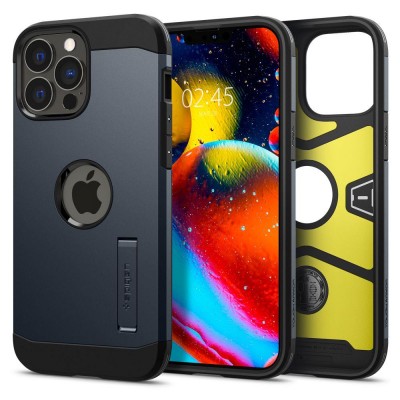 Spigen Tough Armor case cover for iPhone 13 Pro Max armored cover stand gray