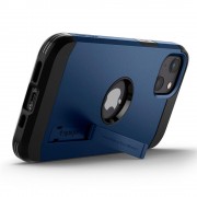 Spigen Tough Armor case cover for iPhone 13 mini armored cover stand navy blue