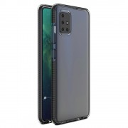  Spring Case Back Cover Σιλικόνης Μαύρο (Redmi Note 9)