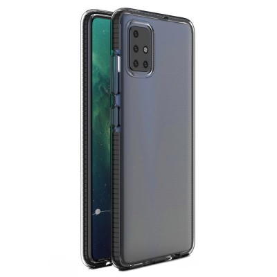  Spring Case Back Cover Σιλικόνης Μαύρο (Redmi Note 9)