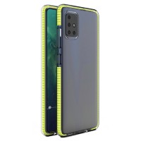 Spring Case Back Cover Σιλικόνης Κίτρινο (Redmi Note 9)