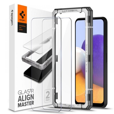 TEMPERED GLASS SPIGEN ALM GLAS.TR 2-PACK GALAXY A22 5G