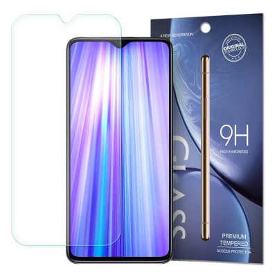 Tempered Glass 9H Screen Protector for Xiaomi Redmi Note 8 Pro (packaging – envelope)