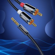 Ugreen 3,5 mm mini jack - 2RCA aucio cable 3m black (10590)