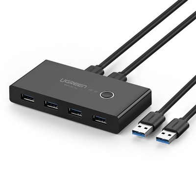 Ugreen 4x USB 3.2 Gen 1 HUB sharing switch box black (US216 30768)