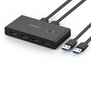 Ugreen 4x USB 3.2 Gen 1 HUB sharing switch box black (US216 30768)