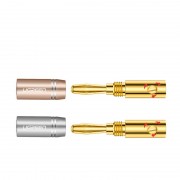 Ugreen 4x aluminum multi-color gold-plated banana plug (50382 AV149)