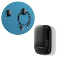 Ugreen 4x self-adhesive car vehicle and home hanger vehicle hook holder black (LP252 80199)