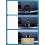 Ugreen 4x self-adhesive car vehicle and home hanger vehicle hook holder black (LP252 80199)