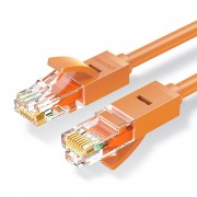 Ugreen Ethernet patchcord cable RJ45 Cat 6 UTP 1000Mbps 1 m orange (NW102 80831)