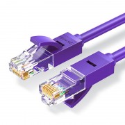 Ugreen Ethernet patchcord cable RJ45 Cat 6 UTP 1000Mbps 1 m violet (NW102 80835)