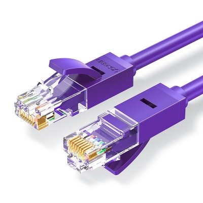 Ugreen Ethernet patchcord cable RJ45 Cat 6 UTP 1000Mbps 2 m violet (NW102 80836)