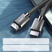 Ugreen HDMI 2.1 cable 8K 60 Hz / 4K 120 Hz 3D 48 Gbps HDR VRR QMS ALLM eARC QFT 1,5 m gray (HD135 70320)