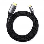 Ugreen HDMI - USB Type C cable 4K 60 Hz 1,5 m black and gray (MM142 50570)