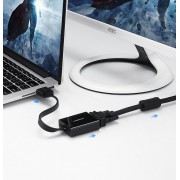 Ugreen HDMI - VGA micro USB / audio 3,5 mm mini jack adapter black (40248)