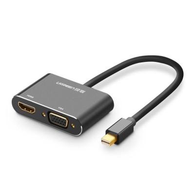 Ugreen HDMI / VGA - mini DisplayPort adapter Full HD 1080p black (MD115 20422)