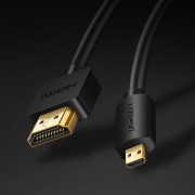 Ugreen HDMI - micro HDMI cable 19 pin 2.0v 4K 60Hz 30AWG 1,5m black (30102)