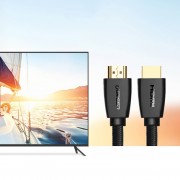 Ugreen High End HDMI 2.0 nylon braided cable 4K 60 Hz 3D 18 Gbps HDR ARC Ethernet (HEC) 48 bit 1,5 m black (HD118 40409)