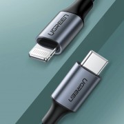 Ugreen MFI USB Type C - Lightning cable Power Delivery 3 A 480 Mbps 1 m green (80564 US304)