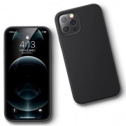 Ugreen Protective Silicone Case Soft Flexible Rubber Cover for iPhone 12 Pro Max black (20457)
