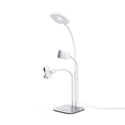 Ugreen Tripod Live Streaming Kit YouTube TikTok Selfie Phone Holder Ring Light LED Ring Flash White (60318)