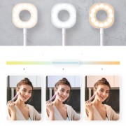 Ugreen Tripod Live Streaming Kit YouTube TikTok Selfie Phone Holder Ring Light LED Ring Flash White (60318)