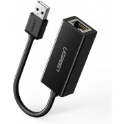 Ugreen USB 2.0 100 Mbps Ethernet external network adapter black (CR110 20254)