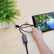 Ugreen USB 2.0 100 Mbps Ethernet external network adapter black (CR110 20254)