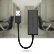 Ugreen USB 2.0 100 Mbps Ethernet external network adapter black (CR110 20254)