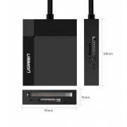 Ugreen USB 3.0 SD / micro SD / CF / MS card reader black (CR125 30333)
