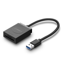 Ugreen USB 3.0 SD / micro SD card reader black (20250)