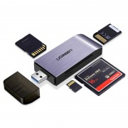 Ugreen USB 3.0 SD / micro SD card reader gray (50541)