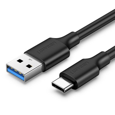 Ugreen USB 3.0 - USB Type C cable 2m 3A black (20884)