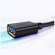 Ugreen USB 3.0 (female) - USB 3.0 (male) cable extension cord 1m black (10368)