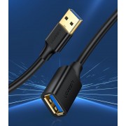 Ugreen USB 3.0 (female) - USB 3.0 (male) cable extension cord 2 m black (US129 10373)