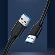 Ugreen USB 3.0 (male) - USB 3.0 (male) cable 2m gray (10371)