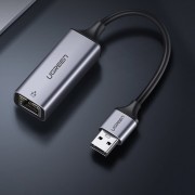 Ugreen USB 3.2 Gen 1 1000 Mbps Gigabit Ethernet external network adapter gray (CM209 50922)