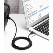 Ugreen USB Type B (male) - USB 2.0 (male) printer cable 480 Mbps 1,5 m black (US135 10350)