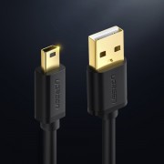 Ugreen USB - mini USB cable 480 Mbps 1 m black (US132 10355)