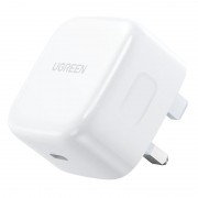 Ugreen USB wall charger Type C Power Delivery 3.0 Quick Charge 4.0 20W 3A (UK plug) white (CD137)