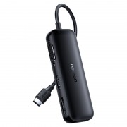 Ugreen adapter converter VGA / DisplayPort V1.2a / HDMI V2.0b 4K@60 Hz - USB Typ C black (60568 CM260)