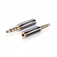 Ugreen adapter from 2,5 mm micro jack (female) to 3,5 mm mini jack (male) black (20502)