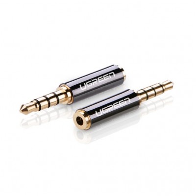 Ugreen adapter from 2,5 mm micro jack (female) to 3,5 mm mini jack (male) black (20502)