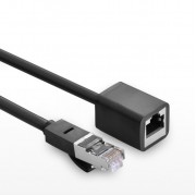 Ugreen extension cable Ethernet RJ45 Cat 6 FTP 1000 Mbps internet cable 0,5 m black (NW112 11278)