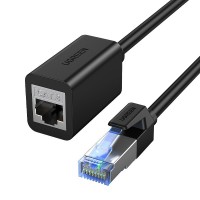 Ugreen extension cable Ethernet RJ45 Cat8 40000 Mbps / 40 Gbps 1m black (NW192 50199)