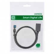 Ugreen extension cable Ethernet RJ45 Cat8 40000 Mbps / 40 Gbps 2m black (NW192 50200)